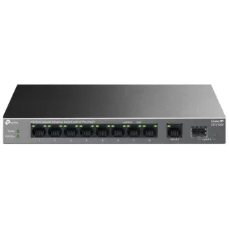 TP-Link LS1210GP kapcsoló 1x GLAN, 8x GLAN PoE , 1x SFP, 61W TP-Link LS1210GP kapcsoló 1x GLAN, 8x GLAN PoE , 1x SFP, 61W