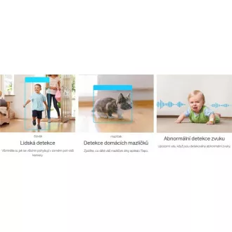 TP-Link Tapo C225 - Otthoni biztonsági Wi-Fi kamera, 4MP (2560 × 1440 ), ONVIF