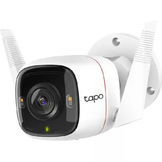 TP-LINK Tapo C320WS - Kültéri IP kamera WiFi és LAN, 4MP(2560 × 1440), ONVIF, Starlight (színes éjszakai látás )