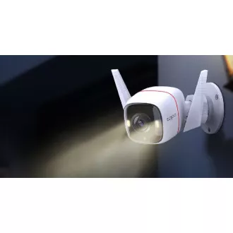 TP-LINK Tapo C320WS - Kültéri IP kamera WiFi és LAN, 4MP(2560 × 1440), ONVIF, Starlight (színes éjszakai látás )