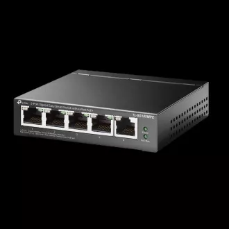 TP-Link kapcsoló TL-SG105MPE Easy Smart, 5x GLAN, 4x PoE , 120W