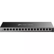 TP-Link TL-SG116P kapcsoló, 16xGLAN, PoE , 120 W