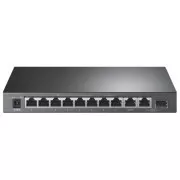 TP-Link TL-SG1210PP kapcsoló 6x GLAN/PoE , 2x GLAN/PoE  , 1x SFP combo, 124W