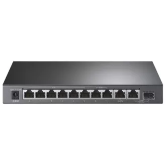 TP-Link TL-SG1210PP kapcsoló 6x GLAN/PoE , 2x GLAN/PoE  , 1x SFP combo, 124W