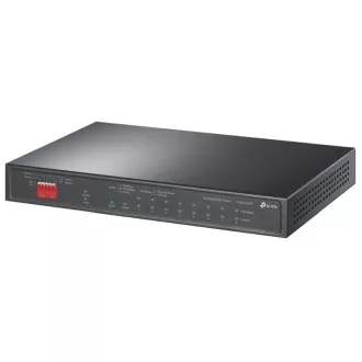TP-Link TL-SG1210PP kapcsoló 6x GLAN/PoE , 2x GLAN/PoE  , 1x SFP combo, 124W