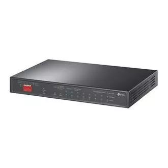 TP-Link TL-SG1210PP kapcsoló 6x GLAN/PoE , 2x GLAN/PoE  , 1x SFP combo, 124W