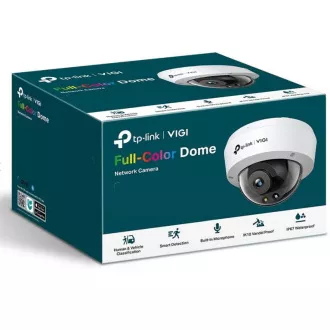 TP-Link VIGI C240(4mm) dóm kamera, 4MP, 4 mm, színes, 4MP, 4 mm, színes TP-Link VIGI C240(4mm) dóm kamera, 4MP, 4 mm, színes, 4MP, 4 mm, színes