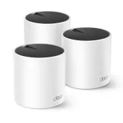 TP-Link Deco X55(3-pack) - AX3000 Wi-Fi 6 Mesh rendszer az egész ház lefedettségéhez - HomeShield - (3-pack)