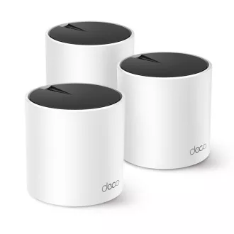 TP-Link Deco X55(3-pack) - AX3000 Wi-Fi 6 Mesh rendszer az egész ház lefedettségéhez - HomeShield - (3-pack)