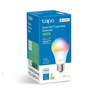 TP-Link Tapo L535E, Intelligens Wi-Fi LED izzó színes, 2500-6500K, E27