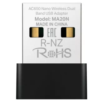 MERCUSYS MA20N - AC650 vezeték nélküli kétsávos USB Nano adapter