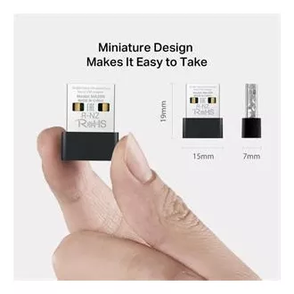MERCUSYS MA20N - AC650 vezeték nélküli kétsávos USB Nano adapter