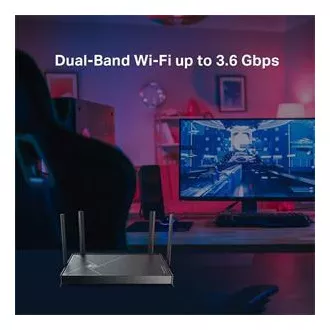 TP-Link Archer BE230 - BE3600 Wi-Fi 7 útválasztó, 1x2.5G WAN, 1x2.5G LAN, 3xGLAN, USB 3.0, HomeShield, EasyMesh