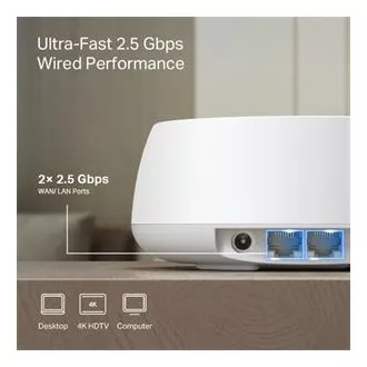 TP-Link Deco BE25(1-pack) - BE3600 Mesh WiFi 7 rendszer az egész háztartás számára TP-Link Deco BE25(1-pack) - BE3600 Mesh WiFi 7 rendszer az egész háztartás számára