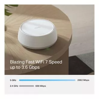 TP-Link Deco BE25(1-pack) - BE3600 Mesh WiFi 7 rendszer az egész háztartás számára TP-Link Deco BE25(1-pack) - BE3600 Mesh WiFi 7 rendszer az egész háztartás számára