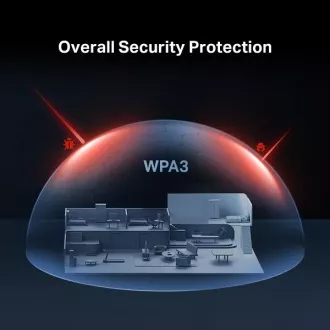 Mercusys MR25BE kétsávos Wi-Fi 7 router BE3600