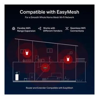Mercusys MR25BE kétsávos Wi-Fi 7 router BE3600