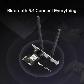 Mercusys MA70XE - Wi-Fi 6 PCIe adapter Bluetooth 5.4 AX1800-zal