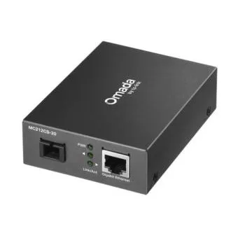TP-Link MC212CS-20 Omada gigabites WDM médiaátalakító TP-Link MC212CS-20 Omada gigabites WDM médiaátalakító