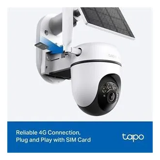 TP-Link Tapo C615 KIT - 4G LTE forgatható kamera biztonsági készlet napelemmel