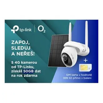 TP-Link Tapo C665G KIT Napenergiával működő, forgatható/dönthető (Pan/Tilt) biztonsági kamera, Wi-Fi és 4G LTE támogatással TP-Link Tapo C665G KIT Napenergiával működő, forgatható/dönthető (Pan/Tilt) biztonsági kamera, Wi-Fi és 4G LTE támogatással