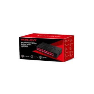 MERCUSYS MS108GS – 8 portos, 10/100/1 000 Mbps-es asztali kapcsoló MERCUSYS MS108GS – 8 portos, 10/100/1 000 Mbps-es asztali kapcsoló