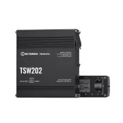 Teltonika PoE  L2 menedzselt kapcsoló 8 10/100/1000, 2x SFP - TSW202