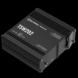 Teltonika PoE  L2 menedzselt kapcsoló 8 10/100/1000, 2x SFP - TSW202