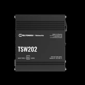 Teltonika PoE  L2 menedzselt kapcsoló 8 10/100/1000, 2x SFP - TSW202