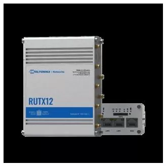 Teltonika Dual LTE Cat 6 ipari mobil router - RUTX12