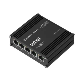 Teltonika INDUSTRIÁLIS ETHERNET ROUTER - RUT301