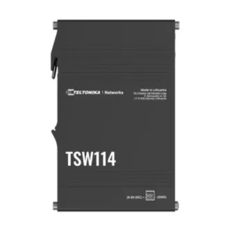 Teltonika GIGABIT DIN RAIL ETHERNET VÁLTOZÓ - TSW114