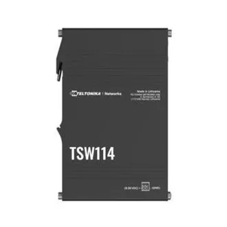 Teltonika GIGABIT DIN RAIL ETHERNET VÁLTOZÓ - TSW114