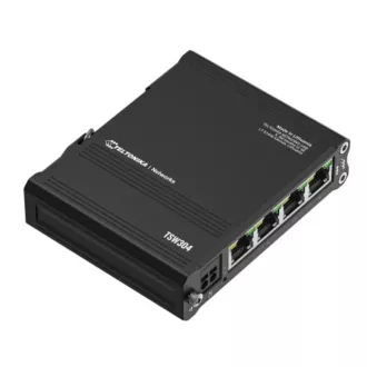 Teltonika ETHERNET DIN sínes kapcsoló - TSW304