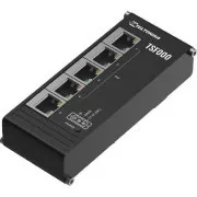 Teltonika TSF000 ipari Flat PoE kapcsoló kezelőfelület nélkül, 5x LAN