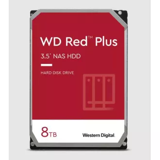 WD RED PLUS NAS WD80EFPX/8TB/3.5"/256MB gyorsítótár/5640 RPM/215 MB/s/CMR WD RED PLUS NAS WD80EFPX/8TB/3.5"/256MB gyorsítótár/5640 RPM/215 MB/s/CMR