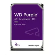 WD PURPLE WD85PURZ 8TB SATA/600 256MB gyorsítótár, alacsony zajszint, CMR