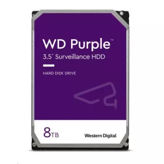 WD PURPLE WD85PURZ 8TB SATA/600 256MB gyorsítótár, alacsony zajszint, CMR WD PURPLE WD85PURZ 8TB SATA/600 256MB gyorsítótár, alacsony zajszint, CMR
