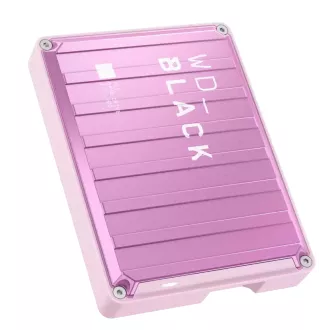 WD BLACK P10 Game Drive 4TB, rózsaszín, 2,5