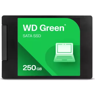 WD GREEN 3D NAND SSD WDS250G5G0A 250 GB, SATA III 6Gb/s, 545 MB/s, 2,5"