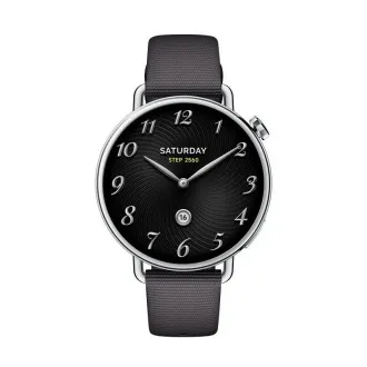 Xiaomi Watch S4 41mm - Fekete fluororgumi Xiaomi Watch S4 41mm - Fekete fluororgumi