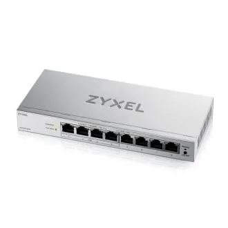 Zyxel GS1200-8HP v3, 8 portos Gigabit PoE webes felületen kezelhető asztali kapcsoló, 4x PoE, 68 watt Zyxel GS1200-8HP v3, 8 portos Gigabit PoE webes felületen kezelhető asztali kapcsoló, 4x PoE, 68 watt