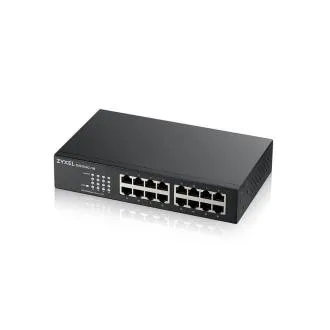 Zyxel GS1100-16S 16 portos Gigabit – DIP-választóval ellátott, nem menedzselt kapcsoló Zyxel GS1100-16S 16 portos Gigabit – DIP-választóval ellátott, nem menedzselt kapcsoló