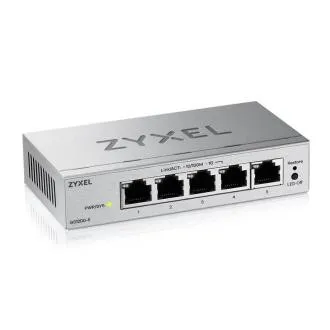 Zyxel GS1200-5 v3, 5 portos, webes felületen kezelhető asztali Gigabit-kapcsoló Zyxel GS1200-5 v3, 5 portos, webes felületen kezelhető asztali Gigabit-kapcsoló