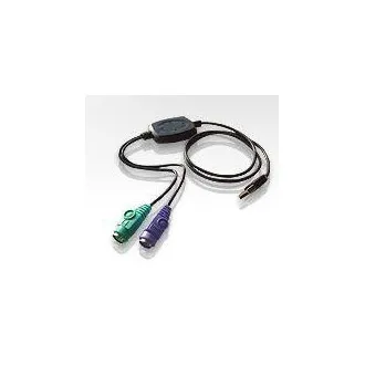 ATEN USB 2xPS/2 átalakító, billentyű egér, vezetékes ATEN USB 2xPS/2 átalakító, billentyű egér, vezetékes