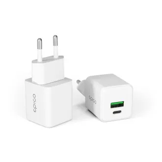 Epico UltraBoost GaN 20W-os hálózati adapter EA20 - fehér