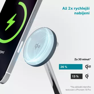Epico UltraBase Qi2 2in1 Mag  állvány EX40-fekete