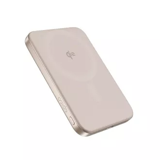 Epico Qi2 5000mAh Alu Mag  PowerBank EM51 - rózsaszínű