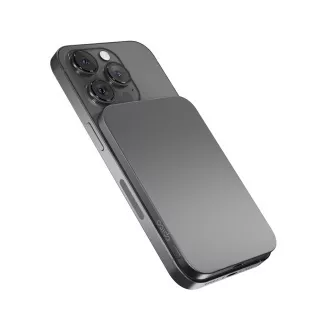Epico 3000mAh Alu Mag  PowerBank EM31 - szürke