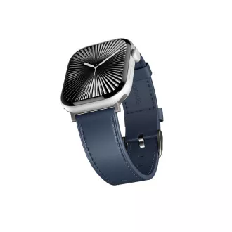 Epico óraszíj bőr 42/44/45/46/49 - kék